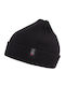 Beanie Unisex Strickmütze in Schwarz