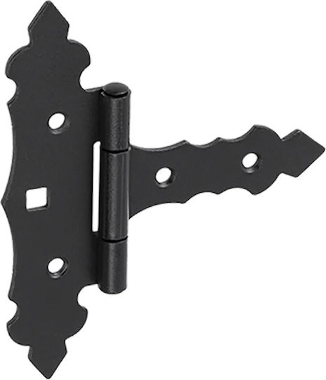 Domax Hinge for Gate Door Dec Zof75 75x35x130x2.0 Black