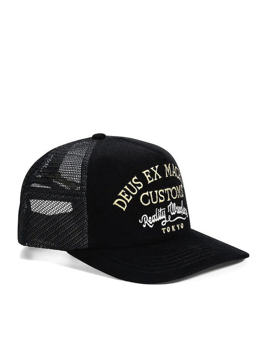 Deus Ex Machina D263mha331-blk Marsden Trucker Cap Black One Size Cap Black
