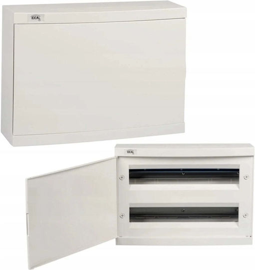 Kanlux Wall Mounted Fuse Box 2 Rows 18 Elements P410xH109xW294mm
