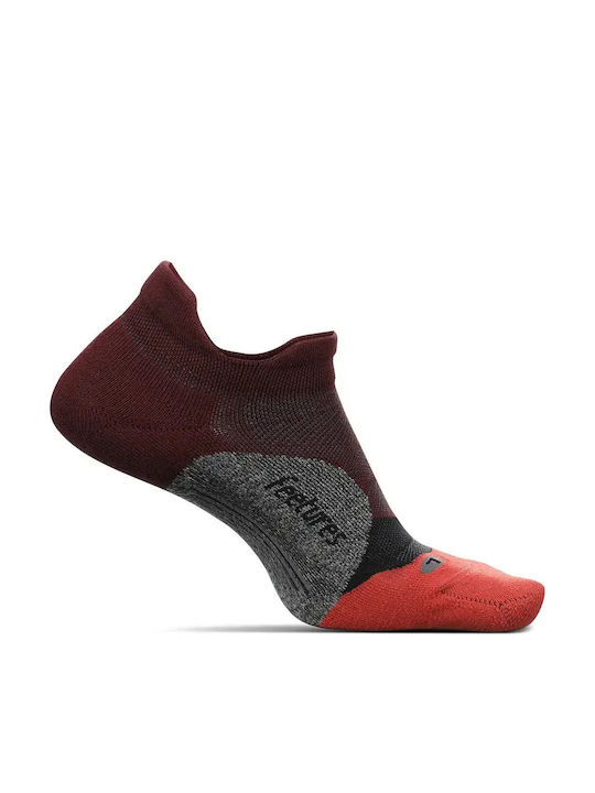 Feetures Elite Ultra Light Noshow Tab Спортни Чорапи Кафяви 1 Чифт