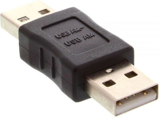 InLine USB-A Konverter USB-A männlich zu USB-A männlich