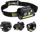 Vayox Rechargeable LED Headlamp IP20 with Maximum Brightness 200lm