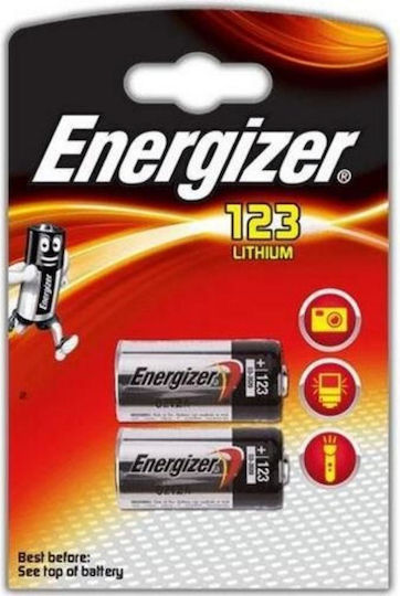 Energizer Photo Lithium-Batterie CR123 Einweg (Long Life) 1 Stück
