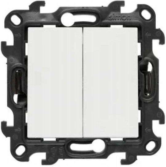 Kontakt-Simon Recessed Rotary Key Switch without Frame Aller Retour