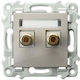 Ospel Priză Speaker Bej Culoare Full Face GGN-1Z m 83