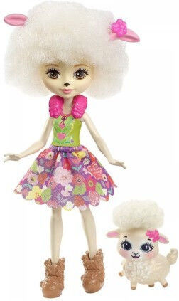 Mattel & Ζωάκι Φιλαράκι Κούκλα Enchantimals 15εκ. (Διάφορα Σχέδια)