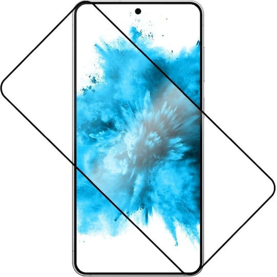 Fixed Протектор Закалено Стъкло Fixed Пълно Покритие Samsung Galaxy S25 Edge 5g Черен