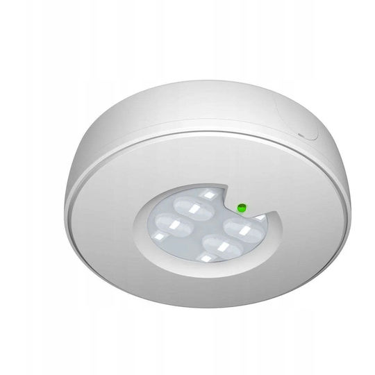 Eaton LED Notfallleuchte Ausfahrt mit Stromquelle Batterie