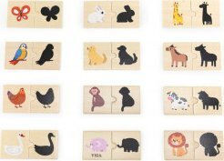Puzzle din lemn pentru copii Viga Toys