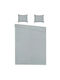 Domoletti Set Bettbezug 160x200cm Einzel mit Kissenbezug Sateen