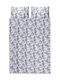 Domoletti Set Bettbezug 160x200cm Einzel mit Kissenbezug Sateen