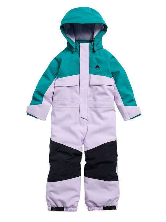Burton 221741E6U Παιδική Ολόσωμη Φόρμα Σκι & Snowboard Μωβ