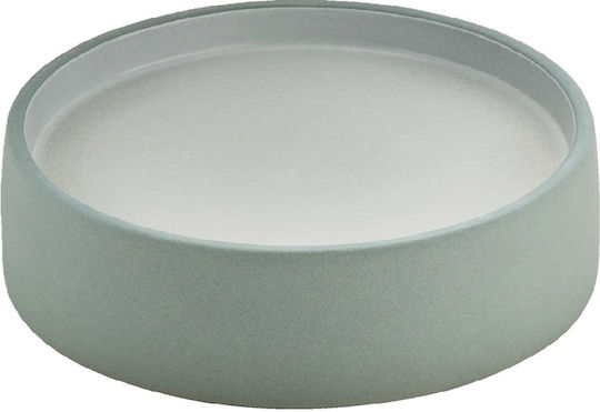 Playground Servierplatte Untiefe Grau 16cm