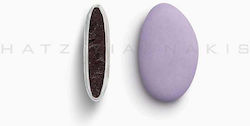 CHatzigiannakis Hochzeits-/Tauf-Süßigkeiten Bijoux Supreme in Standard-Form mit Schokolade-Geschmack Flieder 1000gr