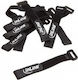 InLine Velcro Kabelbinder 200mmx20mm in Schwarz Farbe (10Stück) 59945F