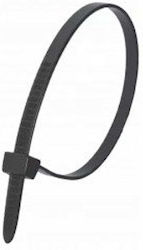 Descon Plastic Cable Ties 200mmx4.8mm In Black Colour 100 Pieces