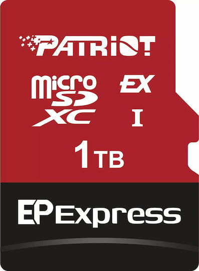 Patriot microSDXC 1TB U3 V30 UHS-I 800MB/s PEF1TEPEXMCX