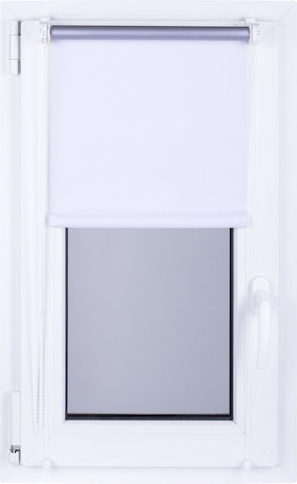 Domoletti Rollos Verdunkelung Weiß P57xH240cm