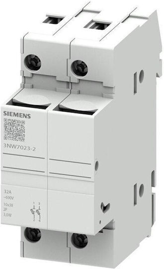 Siemens Βάση Ασφάλειας Ηλεκτρολογικού Πίνακα 3NW7023-2