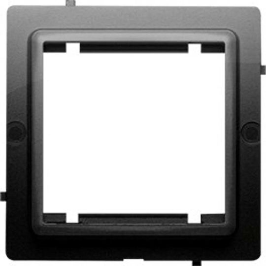Kontakt-simon Simon Basic Адаптер Оборудване 45 × 45 мм Закрепващи Скоби Винтове Черен Bma45m/49