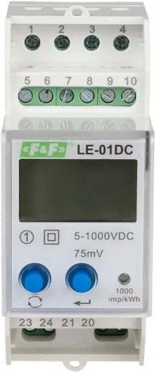 FF Professional Energie-Analysator Elektrischer Messgeräte Digital Schiene Einphasig Modbus