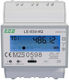 FF Professional Energie-Analysator Elektrischer Messgeräte Digital Schiene Dreiphasig LE-03d-4Q