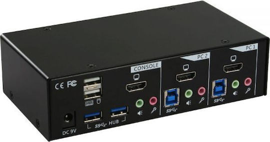 InLine KVM & Data Switch with USB / HDMI / USB 3.0 / USB 2.0
