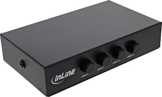 InLine KVM & Data Switch with USB 2.0