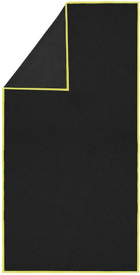 Prosop Din Microfibră Pentru Corp 200gr/m² Cu Husă Neagră 180x100cm
