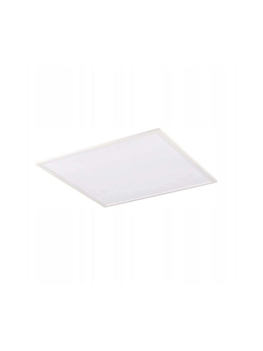 Kanlux Spot Pătrat De Tavan Cu LED Încorporat Și Lumină Alb Natural Alb 59.5x59.5cm