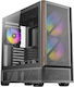 Antec P30 AIR Геймърско Midi Tower Компютърно Кутия с Страничен Прозорец и RGB Осветление Черен
