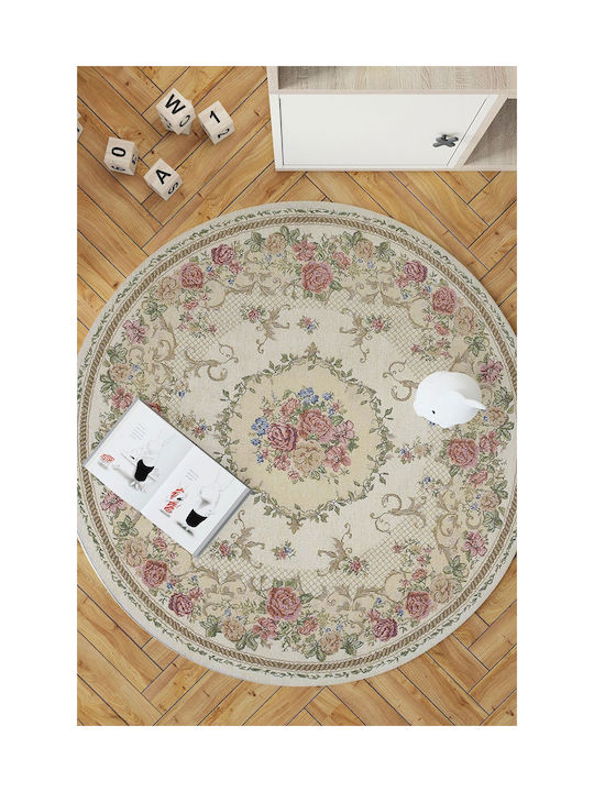 Conceptum Hypnose Woopamuk Χαλί Στρογγυλό Beige...
