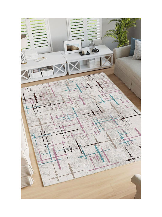 Conceptum Hypnose Woopamuk Rug Runner Ecru-Mult...