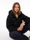 Women's Puffer Jacket for Winter Leopard