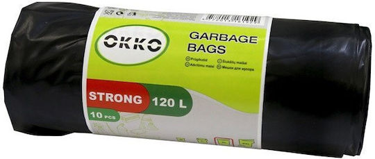 Okko Okko Müllsäcke mit 120l Kapazität Verstärkt 10 Stück