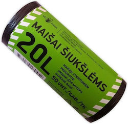 Staples Σακούλες Απορριμάτων Χωρητικότητας 20lt 50x45cm 50τμχ Μαύρες Staples Σακούλες Απορριμάτων Χωρητικότητας 20lt 50x45cm 50τμχ Μαύρες