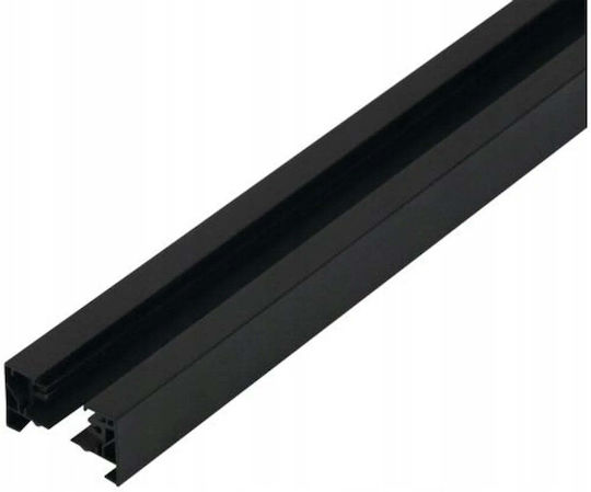 Kanlux Rail Mounting for Lighting Fixtures in Black Aluminum