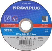 Rawlplug Metal Cutting Disc 125mm 25 Pieces