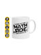 Koupakoupa Come To The Math Side Чаша Керамична Кафява 330мл