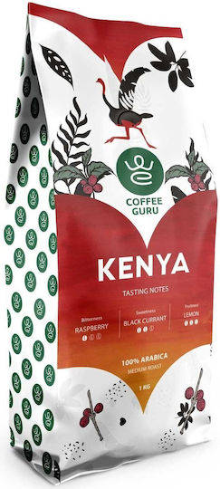 CoffeeGuru Кафе Еспресо Арабика Кения Зърна 1kg