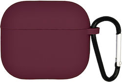 Sonique Silikonhülle Pro Airpods 3 Burgundisch