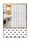 Cortină de duș 180x180cm Impermeabilă
