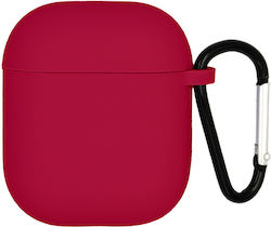 Sonique Silikon Hülle Pro Airpods 1/2 Rote