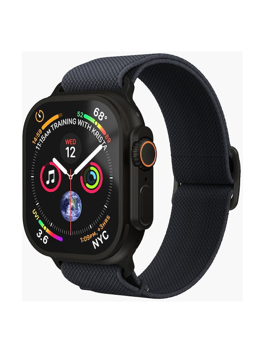 Vonmählen Klassisches Nylon Loop 42 44 45 46 49mm Einheitsgröße Marineblau Schwarz