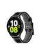 Garmin Vorreiter 255 265 Vivoactive 4 Venu 2 22mm Leder Schwarz