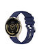 Garmin Venu 3s Venu 4 41mm 18mm Silikon Tragbare Bänder Dunkel Blau