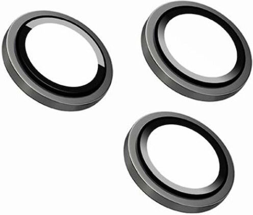Fixed Schutzglas für Kameralinse für Apple iPhone 13 Pro/13 Pro Max Silber