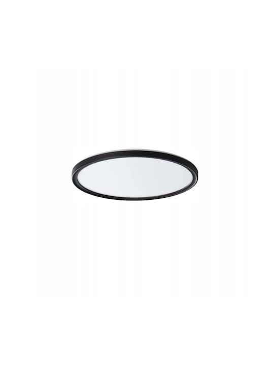 Kanlux Outdoor Ceiling Light for Outdoor Use with Built-In LED in Black Colour