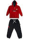 Kids Sweatpants Set With Top Red